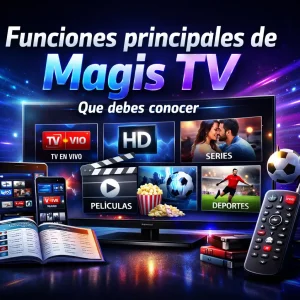 Funciones principales de Magis TV que debes conocer
